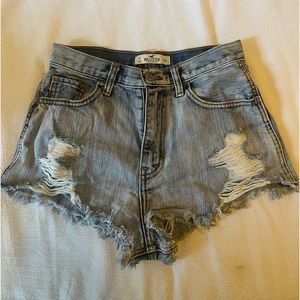 Hollister denim shorts
